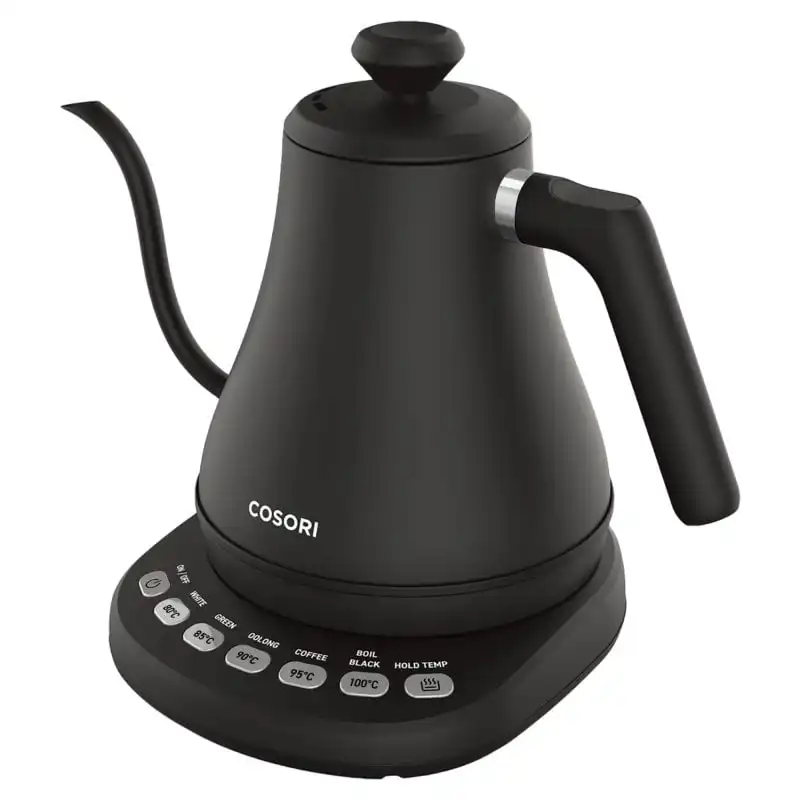 Cosori Kettler Chef Edition Hervidor Eléctrico 5 Ajustes Negro