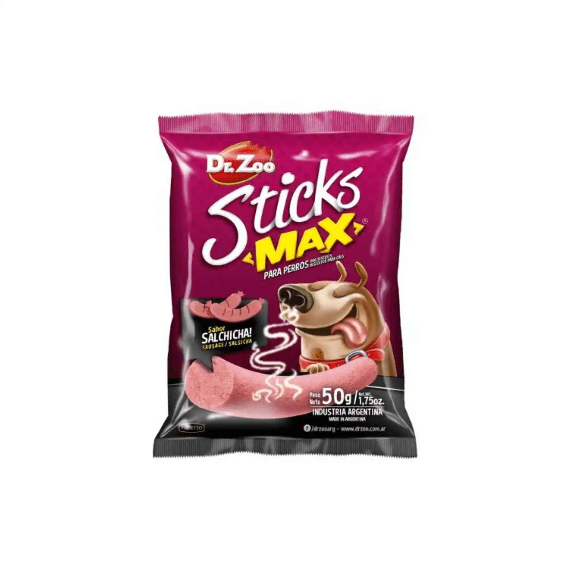 Dr Zoo Sticks Max Salchicha Para Perros 12x50 Gr - Dr.Zoo - Comparador de precios