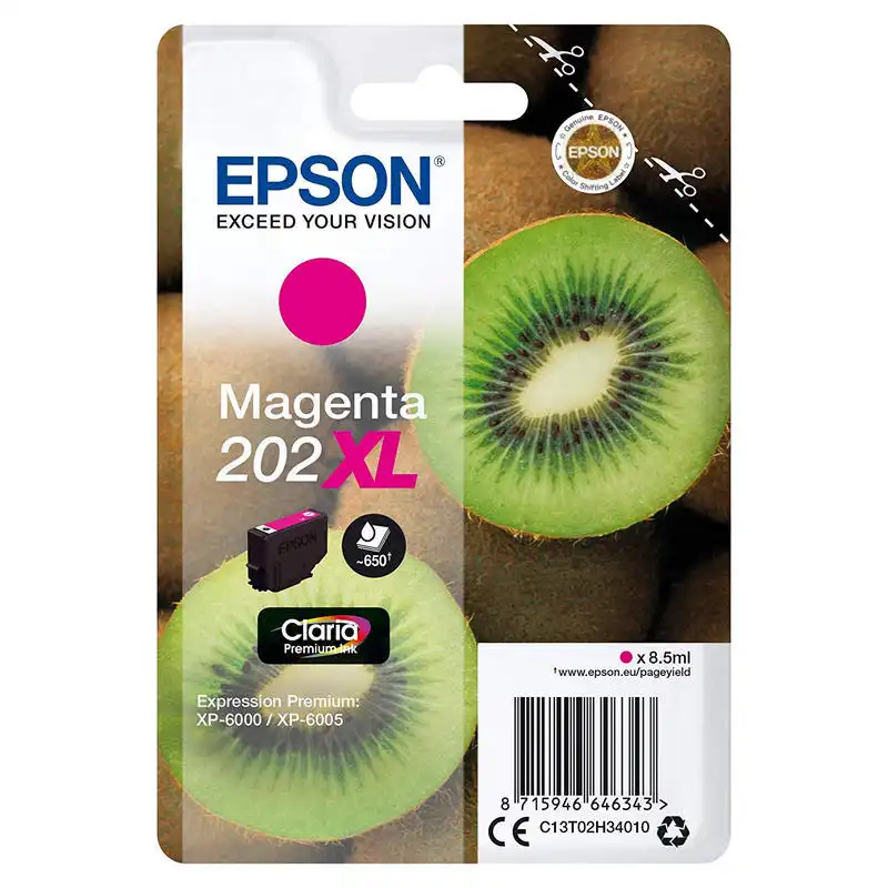 Epson 202XL Cartucho de Tinta Magenta XL