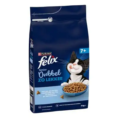 Felix Senior Doblemente delicioso pollo y pavo - 4 kg - Felix - Comparador de precios