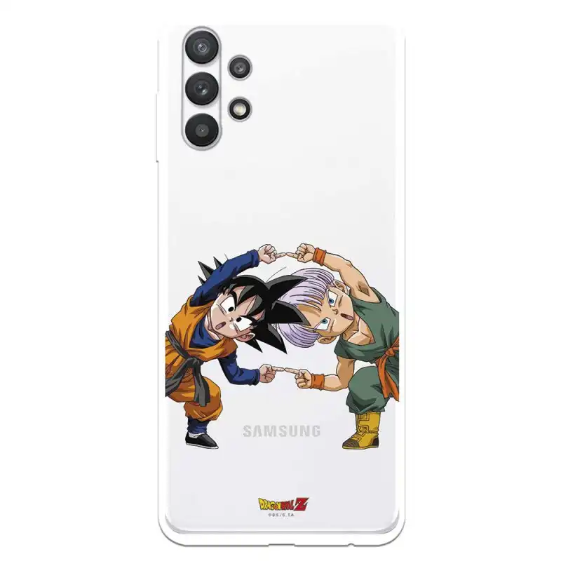 Funda Oficial de Dragon Ball Goten y Trunks Fusión para Samsung Galaxy A32 5G