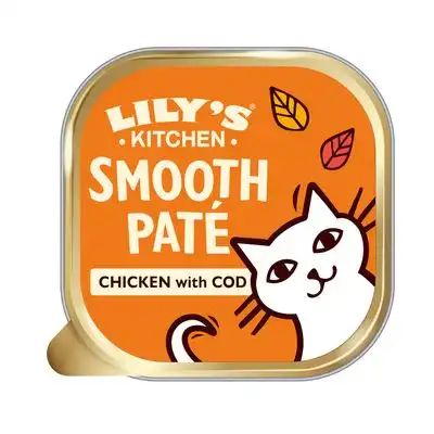 Lily's Kitchen Smooth Paté Selection para gatos 19 x 85 g - Pollo y bacalao - Lilys Kitchen - Comparador de precios