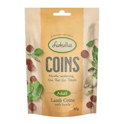 Lukullus Coins snacks con cordero para perros - 80 g - Lukullus - Comparador de precios
