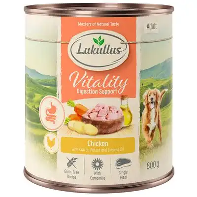 Lukullus Vitality Digestión comida húmeda para perros - 6 x 800 g - Lukullus - Comparador de precios
