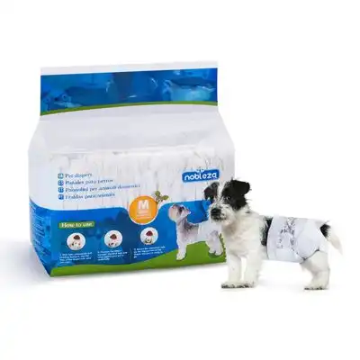 Nobleza Perro Pañal Pañales para Perros Desechables Hembra - M - NOBLEZA - Comparador de precios
