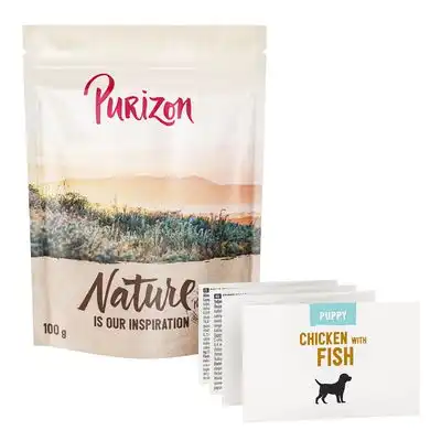 Purizon Puppy pollo con pescado, sin cereales - - NUEVO: 100 g - Purizon - Comparador de precios