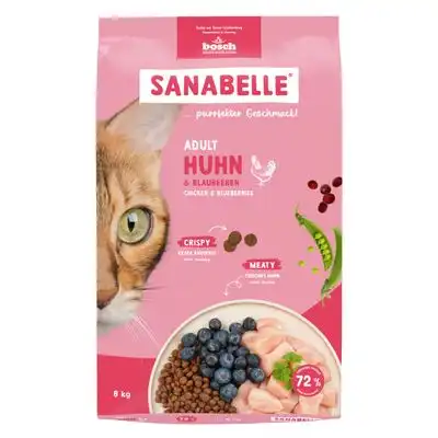 Sanabelle Adult con pollo y arándanos - 8 kg - Sanabelle - Comparador de precios