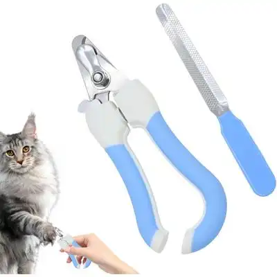 ZooVenture Cortaúñas de acero inoxidable para perros y gatos rosas - Color: Azul - Zooventure - Comparador de precios