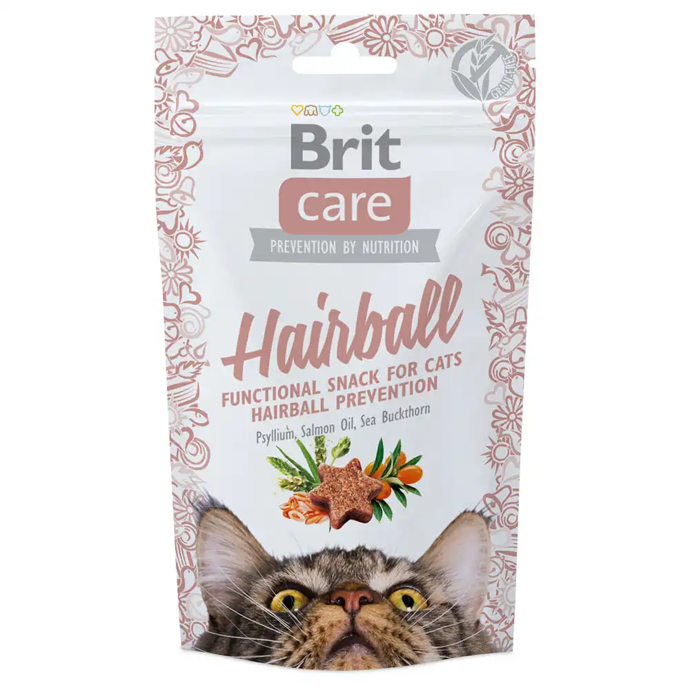 Brit Care Hairball snacks para gatos - 50 g - Brit Care - Comparador de precios