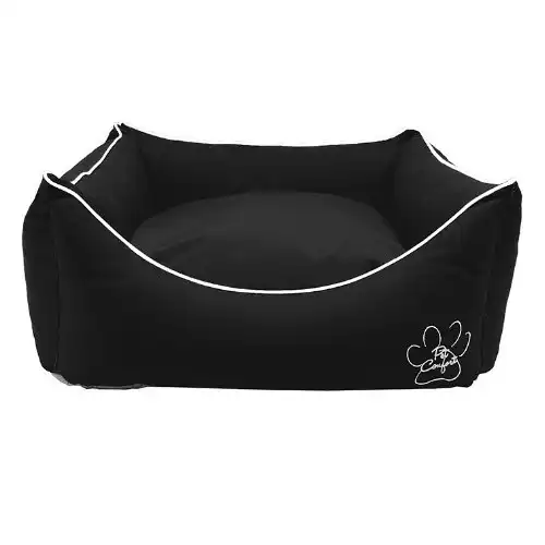 Confort pet cuna florida impermeable negra para mascotas - Confort Pet - Comparador de precios