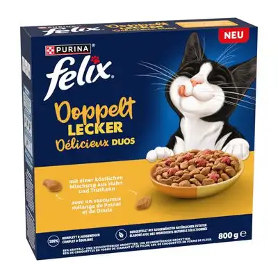 Felix Doblemente delicioso pollo y pavo - 800 g - Felix - Comparador de precios