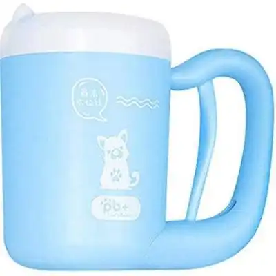 HausPets Limpiador de patas de silicona azul para perros y gatos - Artículo 1 - HausPets - Comparador de precios