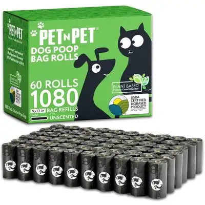 IntiMeg Bolsas para excrementos de perro, 1080 unidades - Artículo 1 - IntiMeg - Comparador de precios