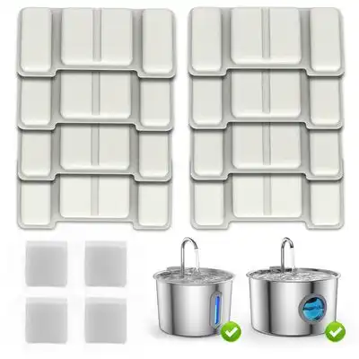 IntiMeg Fuente de agua para gatos de 3,2 litros - Filtrado - IntiMeg - Comparador de precios