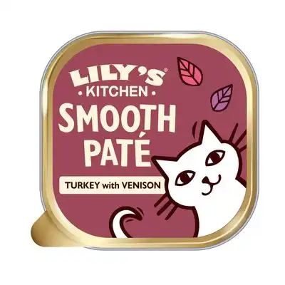 Lily's Kitchen Smooth Paté Selection para gatos 19 x 85 g - Pavo y ciervo - Lilys Kitchen - Comparador de precios