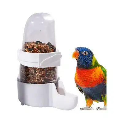 MCBOSON Comedero/bebedero transparente para pájaros que ahorra espacio - 1 artículo - Mcboson - Comparador de precios