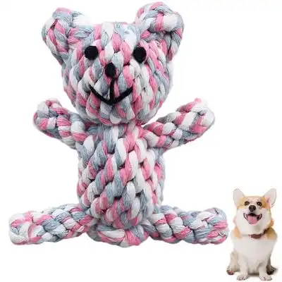 Pawffee  de limpieza dental con forma de osito de peluche perros - 12×11 cm - Pawffee - Comparador de precios