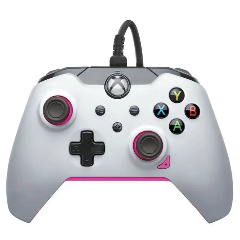 PDP Mando con Cable Fuse White para Xbox Series X/S/One/PC