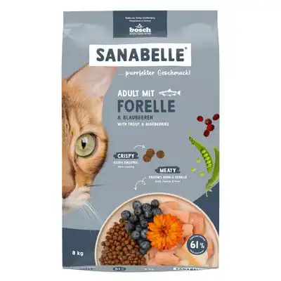 Sanabelle Adult con trucha y arándanos - 8 kg - Sanabelle - Comparador de precios