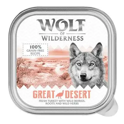 Wolf of Wilderness Adult Single Protein 6 x 150 g - Great Desert, con pavo - Wolf of Wilderness - Comparador de precios