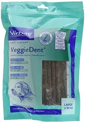 VeggieDent Virbac Snack dental para perros L