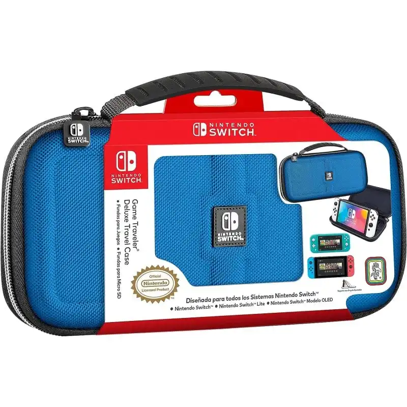 Ardistel Game Traveler Case Funda de Transporte Azul para Nintendo Switch