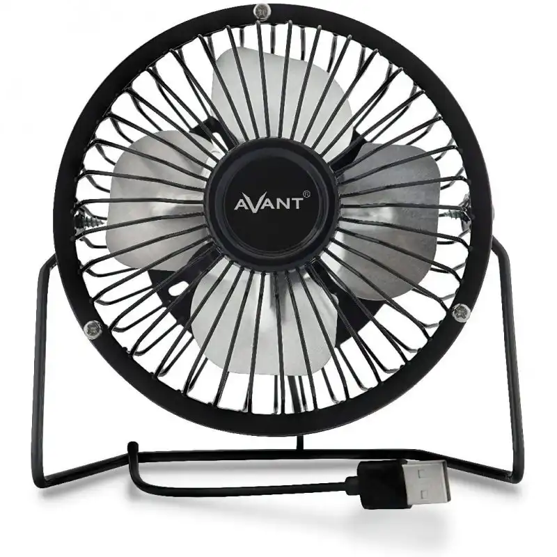 Avant Mini Ventilador USB 10cm 3W Negro