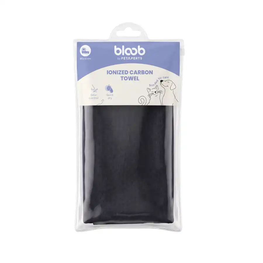 Bloob Toalla Carbono Ionizado para perros y gatos 1 ud. - Bloob - Comparador de precios