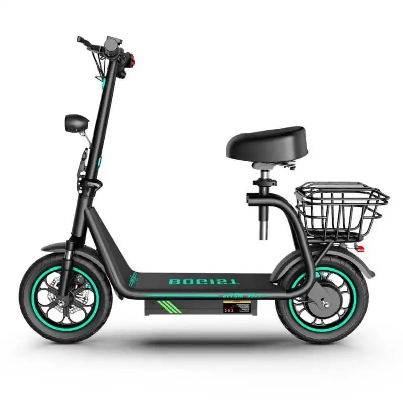 Bogist M5pro+ Patinete Eléctrico Motor 500W Batería 48v 13ah Negra/Azul