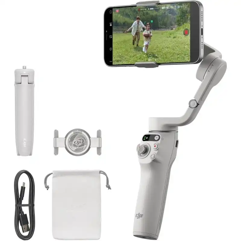 DJI Osmo Mobile 6 Estabilizador Inteligente para Smartphones Platino