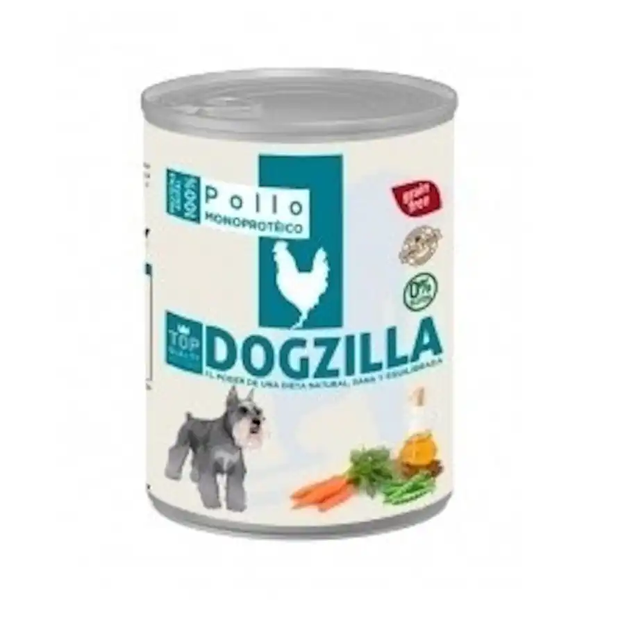 Dogzilla Pollo Grain Free lata para perros