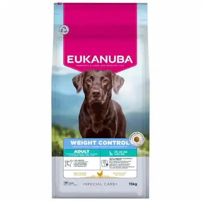 Eukanuba Special Care Weight Control Adult Large - 15 kg - Eukanuba - Comparador de precios
