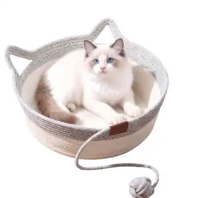 FurryFusion Cama de ratán para gatos - Artículo 1 - Furry Fusion - Comparador de precios