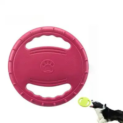 FurryFusion Disco volador para perros - Rojo - Furry Fusion - Comparador de precios