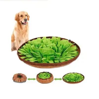 IntiMeg Alfombrilla de entrenamiento olfativo para animales - Verde - IntiMeg - Comparador de precios