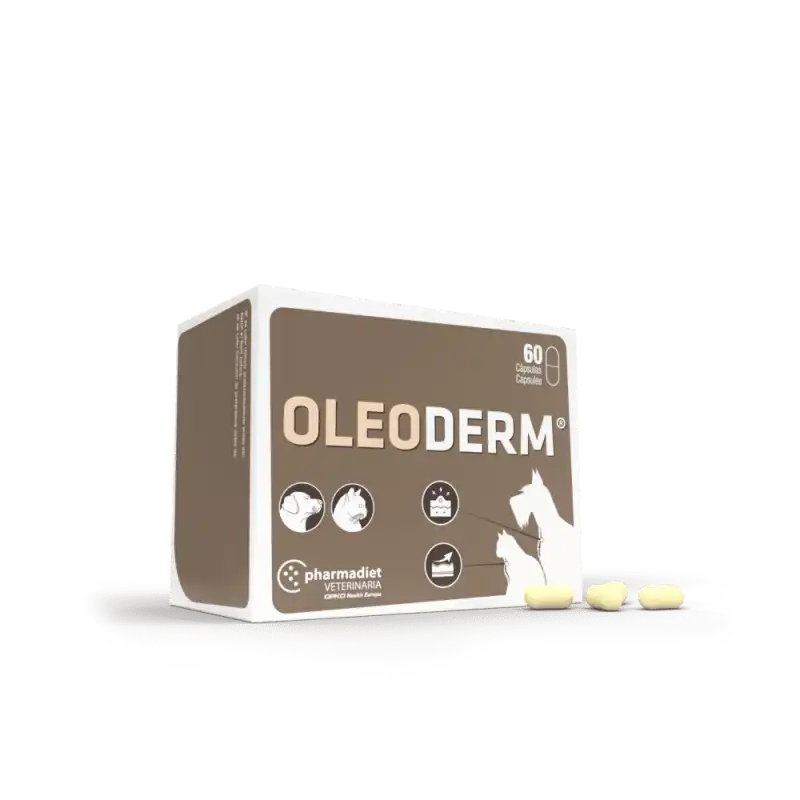 OLEODERM Suplemento vitamínico para perros, Comprimidos 360 Comprimidos