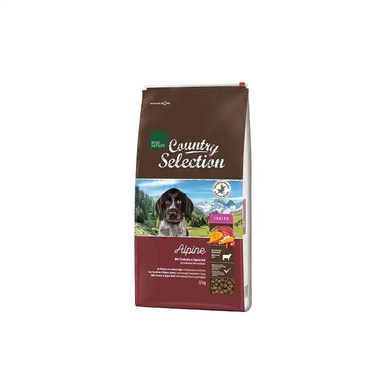 Real Nature Country Selection Alpine Pienso Para Perros Junior, Peso 12 Kg - Real Nature - Comparador de precios