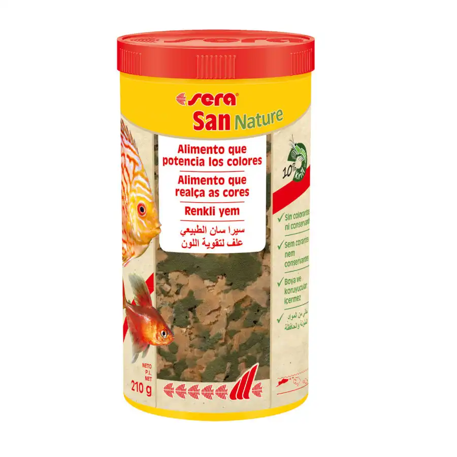 Sera San Nature Alimento para peces