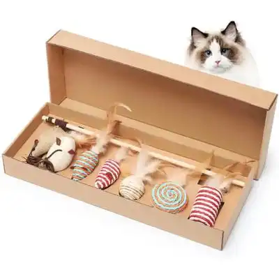 UAMLY Divertido set de regalo de juguetes con forma de palo de gato - 7 piezas - Uamly - Comparador de precios