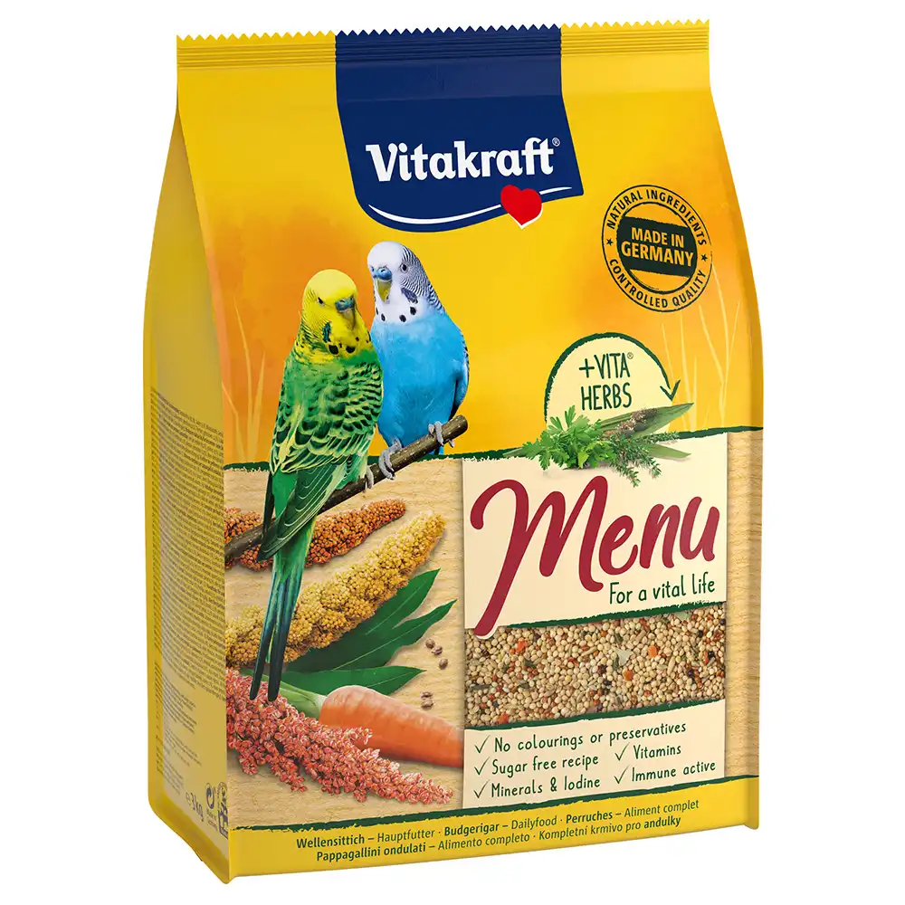 Vitakraft Menu comida para periquitos - 3 kg