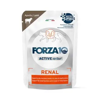 Forza 10 Renal Active Vet Diet para gatos 12 x 80 g - Cordero - Forza10 Active Line Cat - Comparador de precios