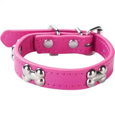 HausPets Collar acolchado de piel sintética para perro, rosa, pequeño - Artículo 1 - HausPets - Comparador de precios