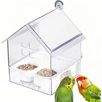 ZooVenture Comedero para pájaros adaptable - Blanco - Zooventure - Comparador de precios