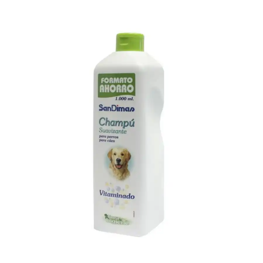 Champú suavizante para perros Sandimas 1 L.