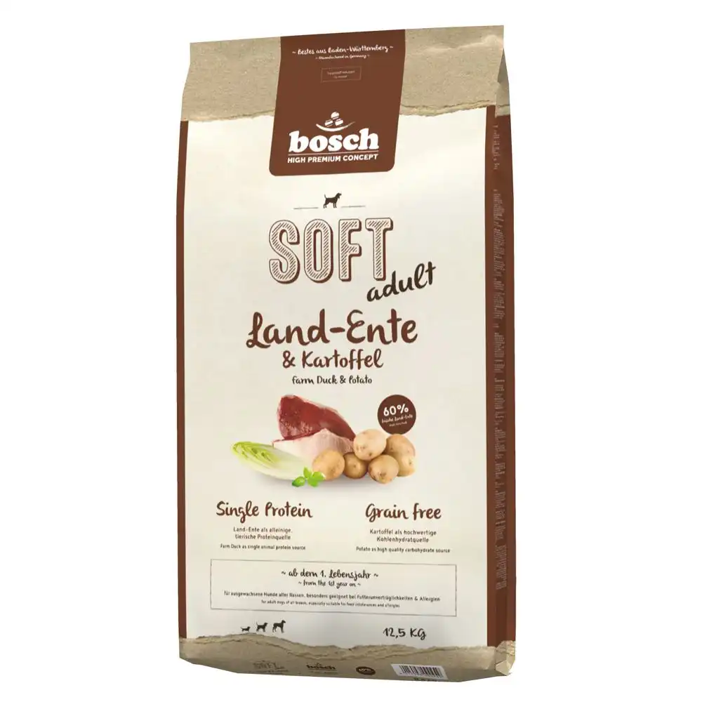 Bosch Soft con pato y patata - 12,5 kg