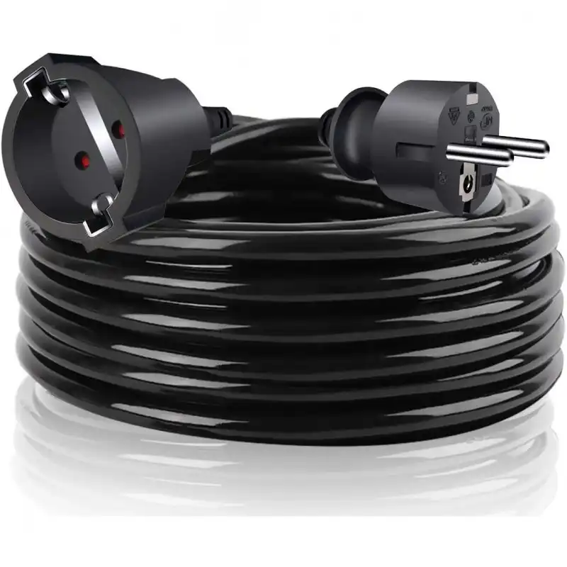 Extrastar Cable Extensor de Alimentación CJ20 10m Negro