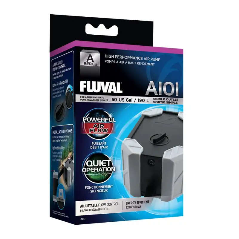 Fluval Serie A 402 Bomba de Aire, 600L - Fluval - Comparador de precios