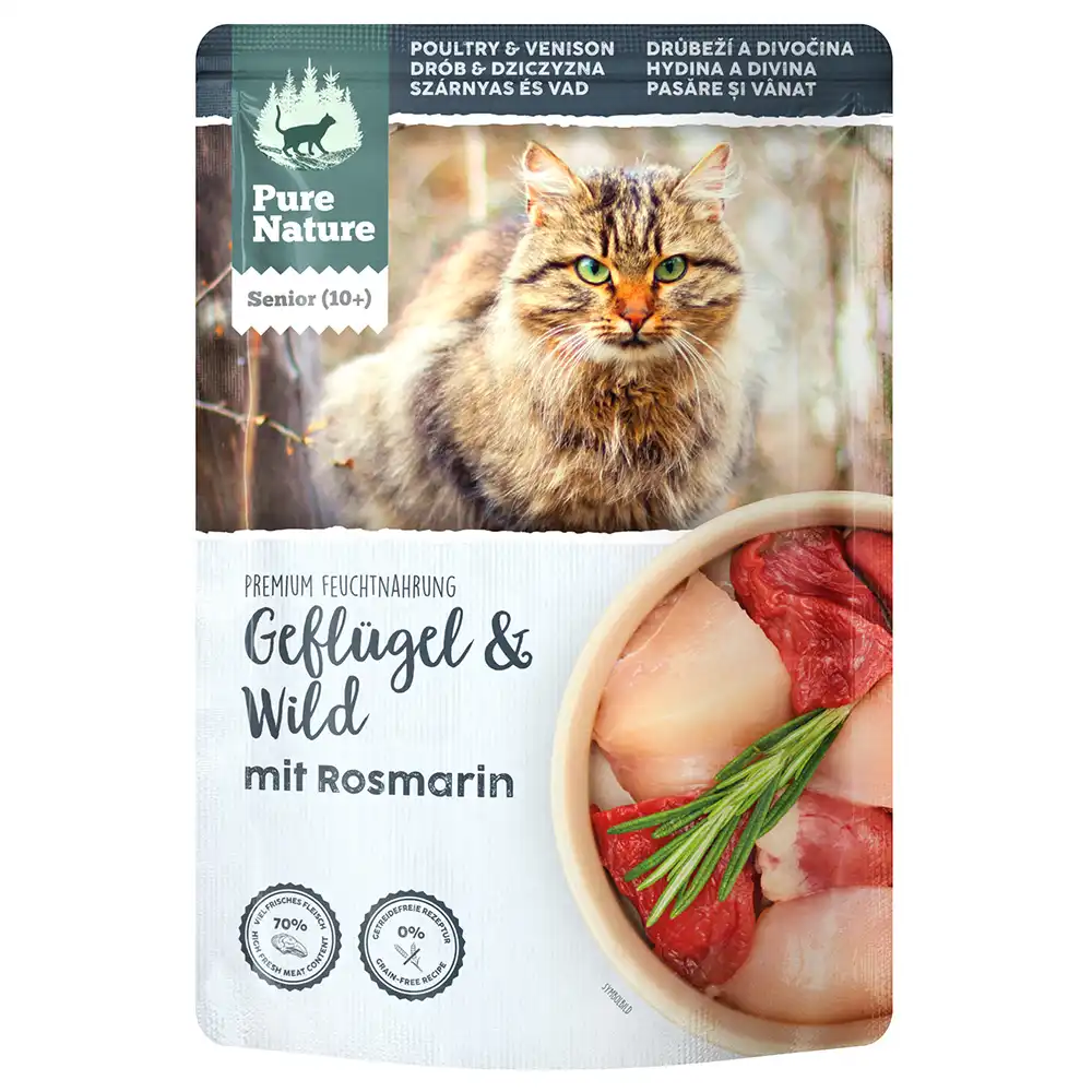 Gato Senior Pure Nature - 12 x 85 g