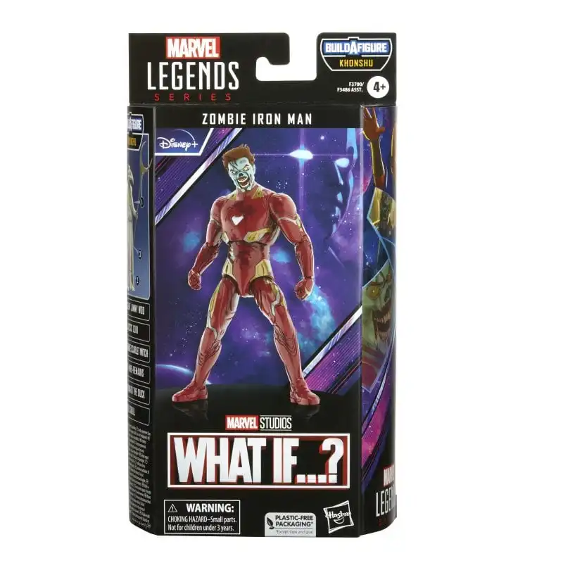Hasbro Original Avengers Marvel Legends Series Iron Man Zombi Figura