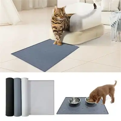 IntiMeg Alfombrilla de silicona para comedero de perro - 60*40CM - IntiMeg - Comparador de precios